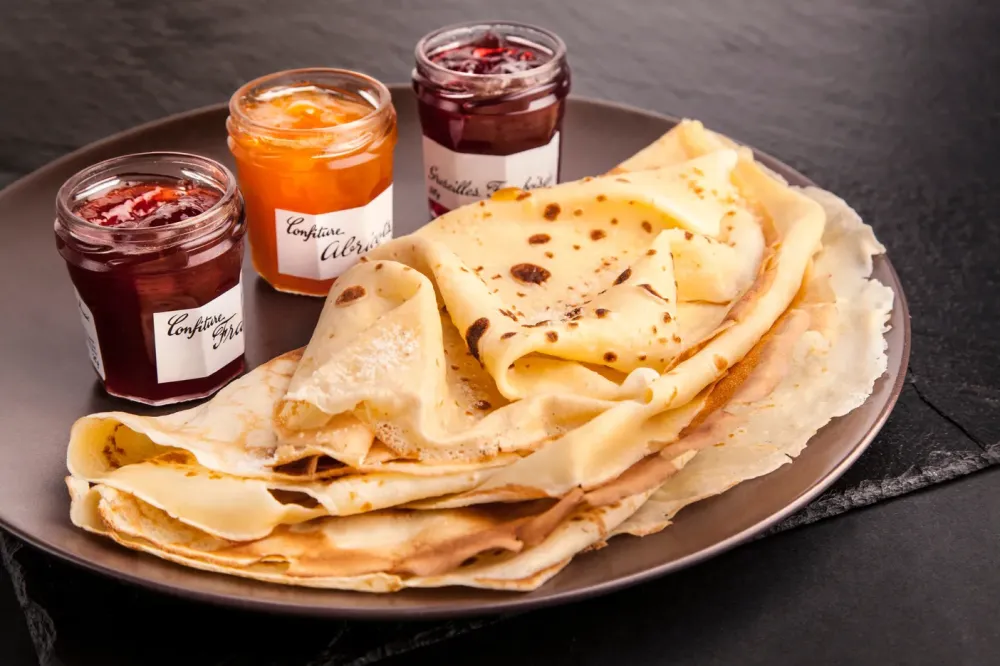 crepes confiture